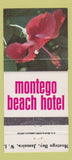 Matchbook Cover - Montego Beach Hotel Jamaica 30 Strike