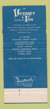 Matchbook Cover - Voyager Inn Franklin PA 30 Strike