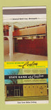 Matchbook Cover - State Bank of Ceylon MN 30 Strike