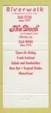 Matchbook Cover - The Dock Naples FL WEAR 30 Strike