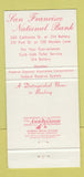 Matchbook Cover - San Francisco National Bank CA 30 Strike