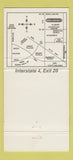 Matchbook Cover - Ming Cour Restaurant Orlando FL 30 Strike