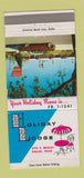 Matchbook Cover - Holiday Lodge Dallas TX 30 Strike