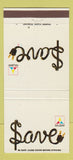 Matchbook Cover - MLGW Memphis Light Gas Water TN 30 Strike