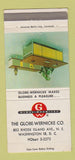 Matchbook Cover - Globe Wernicke Washington DC Office Furniture 30 Strike