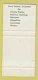 Matchbook Cover - Koran Club Cleveland OH 30 Strike