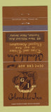 Matchbook Cover - Glendale Inn Trenton NJ 30 Strike