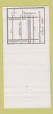 Matchbook Cover - Raindancer Restaurant Fort Lauderdale FL 30 Strike