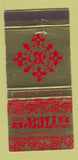 Matchbook Cover - Hotel Bali Beach Sanur Bali Indonesia 30 Strike