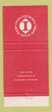 Matchbook Cover - Hotel Bali Beach Sanur Bali Indonesia 30 Strike