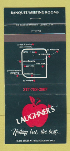Matchbook Cover - Laughner's Kokomo IN Greenwood 30 Strike