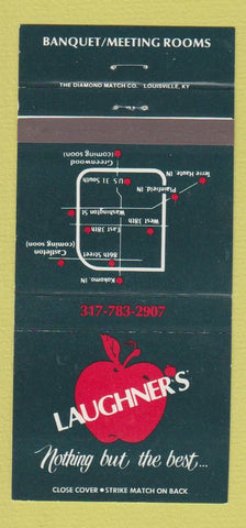 Matchbook Cover - LAughner's Kokomo IN Greenwood 30 Strike