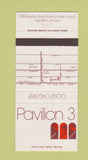 Matchbook Cover - Pavilion 3 Hamilton ON 30 Strike