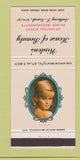 Matchbook Cover - Winston's House of Beauty Palmer MA girlie 30 Strike