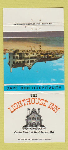 Matchbook Cover - Lighthouse Inn West Dennis MA 30 Strike