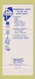 Matchbook Cover - South Middlesex Supply Framingham MA 30 Strike