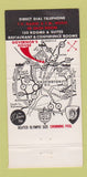 Matchbook Cover - Governor's House Bethesda MD 30 Strike