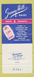 Matchbook Cover - Sunny Hill Dairy Products Cape Girardeau MO 30 Strike