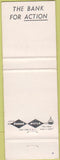 Matchbook Cover - Bank of California 100 year WEAR
