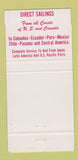Matchbook Cover - Flota Mercante Gran Colombiana 30 Strike