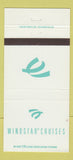Matchbook Cover - Windstar Cruises 30 Strike