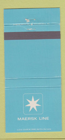 Matchbook Cover - Maersk Line 30 Strike