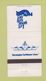 Matchbook Cover - Norwegian Caribbean Cruise Lines 30 Strike