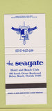 Matchbook Cover - The Seagate Hotel Delray Beach FL 30 Strike