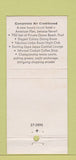 Matchbook Cover - Arawak Hotel Mammee Bay Ocho Rios Jamaica 21 Strike Feature