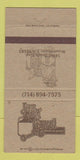 Matchbook Cover - Jug n Gavel Westminster CA 30 Strike