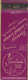 Matchbook Cover - Riviera Cocktail Lounge Chicago IL girlie