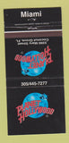 Matchbook Cover - Planet Hollywood Miami FL 30 Strike