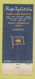 Matchbook Cover - Pacific Far East Line  30 Stick