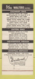 Matchbook Cover - Drake Motel Cincinnati OH #1 30 Strike