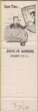 Matchbook Cover - Bank of Burlington WI