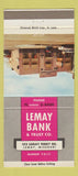 Matchbook Cover - Lemay Bank and Trust MO 30 Strike