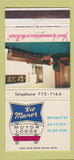 Matchbook Cover - Rio Manor Motor Lodge Del Rio TX 30 Strike