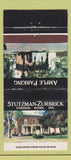 Matchbook Cover - Stutzman Durbrick Funeral Home Lancaster NY 30 Strike