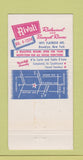 Matchbook Cover - Rivoli Restaurant Brooklyn NY 30 Strike