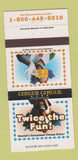 Matchbook Cover - Circus Circus Casino Reno NV clown 30 Strike