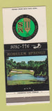 Matchbook Cover - Moselem Springs Golf Club Fleetwood PA 30 Strike