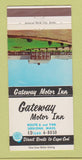 Matchbook Cover - Gateway Motor Inn Seekonk MA 30 Strike