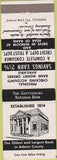 Matchbook Cover - Gettysburg National Bank PA