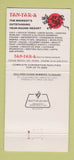 Matchbook Cover - Tan Tar A Resort Tennis Golf Lake of the Ozarks MO 30 Strike