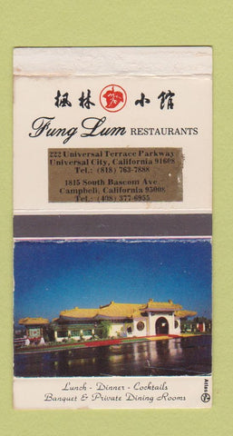 Matchbox - Fung Lum Restaurants Universal City Campbell CA WEAR