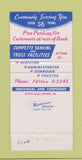Matchbook Cover - First National Bank and Trust Schuylkill Haven PA 30 Strike