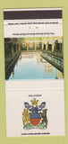 Matchbook Cover - City of Bath UK England 30 Strike