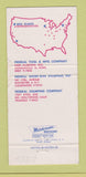 Matchbook Cover - Federal Stampings Minneapolis MN WEAR 30 Strike