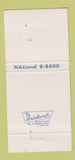 Matchbook Cover - Army and Navy Club Washington DC 30 Strike