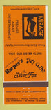 Matchbook Cover - Mirage Strip Club Tiki Club Greensboro NC girlie 30 Strike